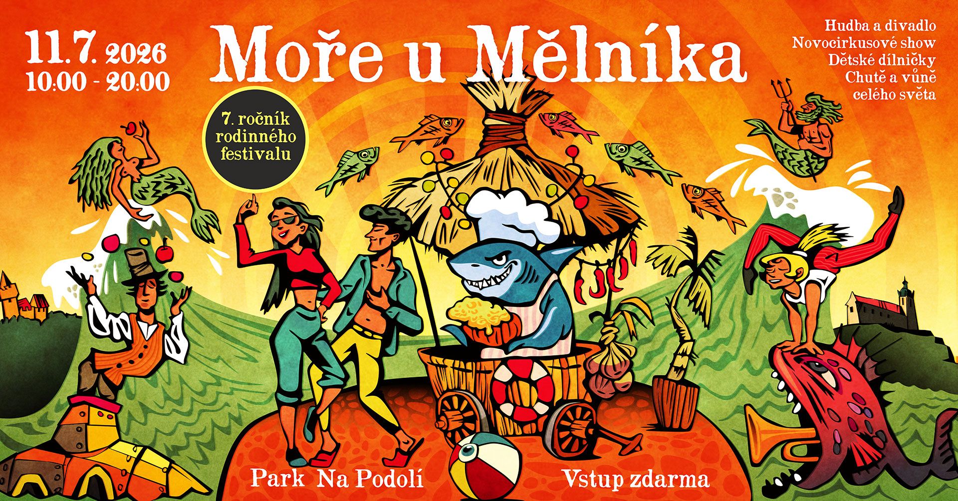 Moře u Mělníka 2026
